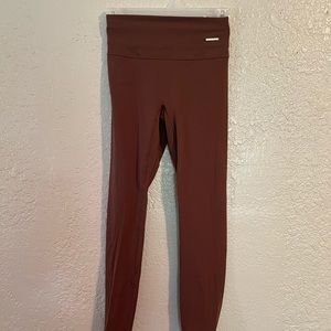 Whitney Simmons X Gymshark V2 Brown Scrunch Booty Leggings Size Small